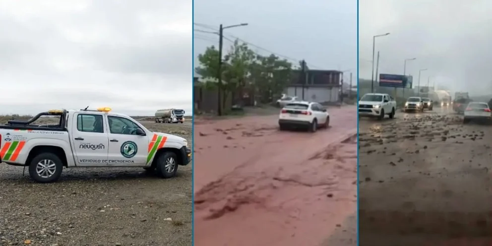 Un aumento de lluvias y tormentas se espera en la provincia del Neuquén para la noche de este jueves y la madrugada del viernes. Foto: Neuquén Informa/gentileza