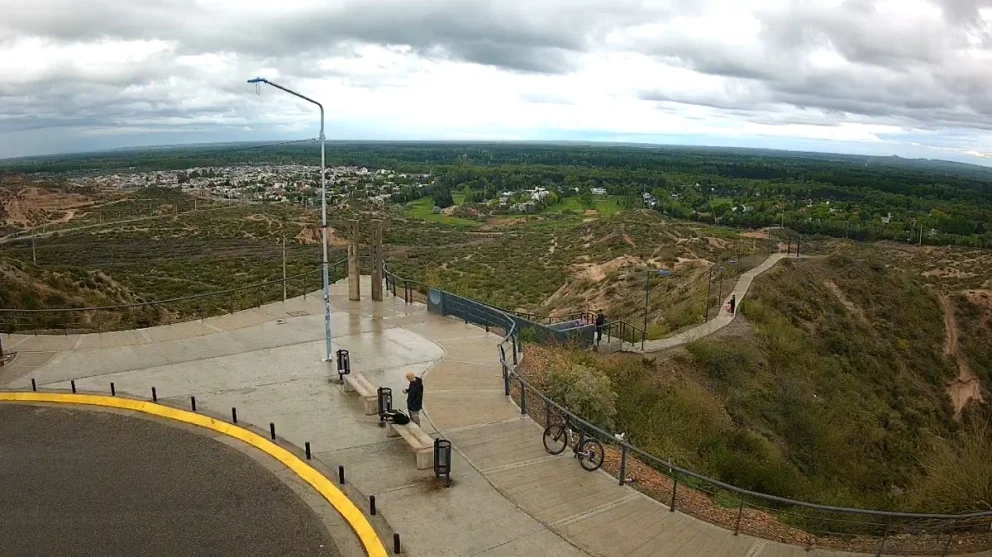 Cómo estará el tiempo en Neuquén y toda la provincia este viernes 23 de octubre. Foto: captura de video Municipalidad de Neuquén