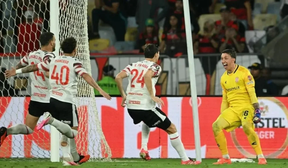 Fernando Muslera, fundamental para la clasificación del “Pincha”. Foto: Gentileza
