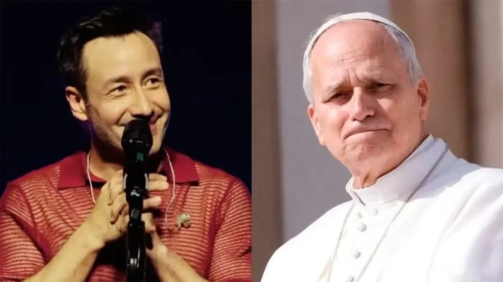 Luciano Pereyra se quebró de la emoción en pleno show al anunciar que le cantará al papa León XIV en su histórica visita a Luján.