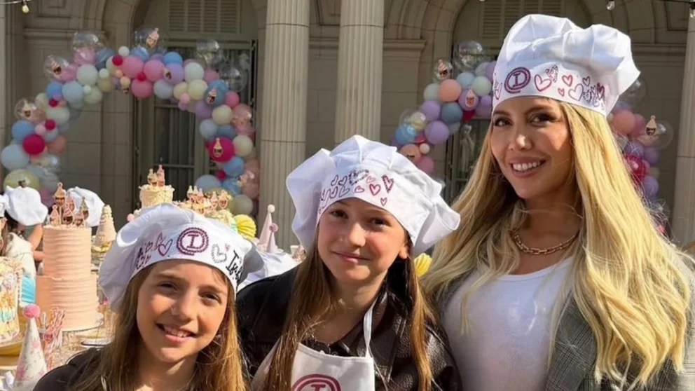 Por medio de las redes sociales, la conductora de MasterChef compartió varias postales para celebrar el cumpleaños de su segunda hija con el futbolista. Fuente: Instagram 