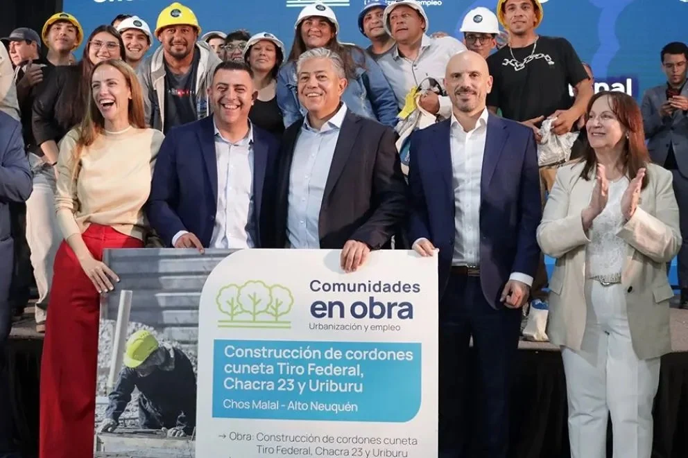 Con impacto provincial, el plan tiene el objetivo es generar empleo y capacitar mano de obra local. Foto: Neuquén Informa
